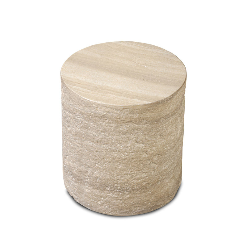Ettis Outdoor Round Side Table