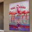 « flamant rose i », reproduction d’art sur toile tendue-17700662