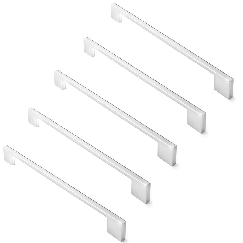 9" Center Handle Pull Multipack, Polished Chrome