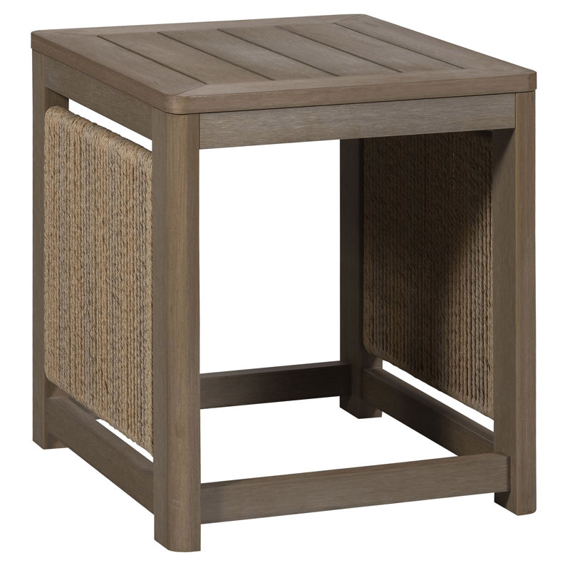 Drift Outdoor Teak Side Table