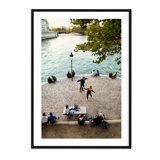 Happy Hour, Paris - Picture Frame Photograph on Paper