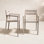 Kinsler Stackable Eucalyptus Patio Armchair