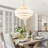 Aasim 24" 5-Light Dimmable Tiered Drum Chandelier-390782524
