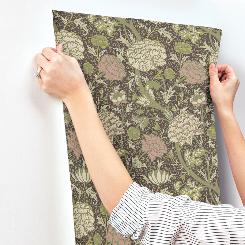 Oak Tree Floral Roll, Dove