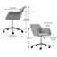 Maxton Velvet Office Chair-1345403519-1411415259