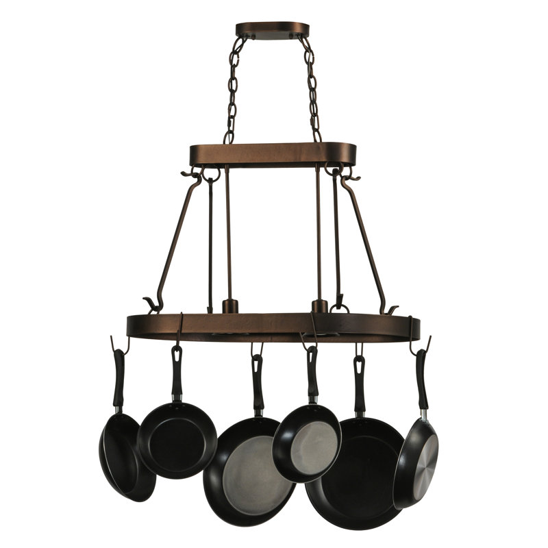 Harmony Handcrafted Hanging Pot Rack