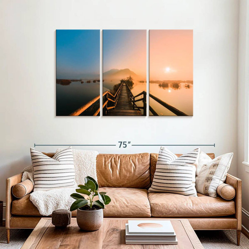 Pont Alvord Sunrise, H 36 po x l 57 po