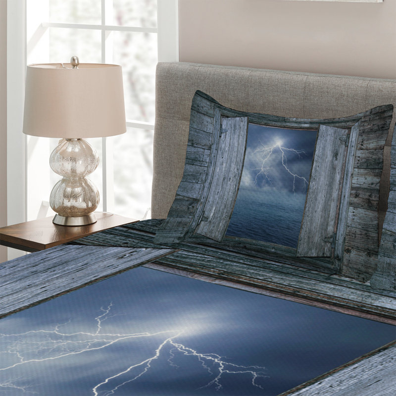 Rustic Polyester Coverlet
