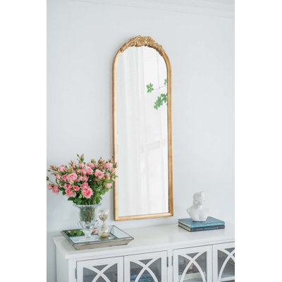 Wood Floor Mirror Full Body Dressing Make Up Mirror With Reinforced Hook For Easy Hanging Makes Space Luxurious High-End