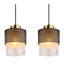 Balzourt 4 - Light Matte Black Pendant