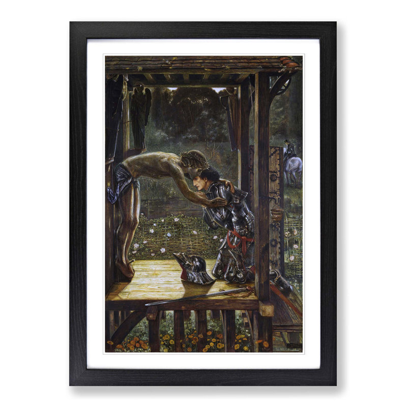 Edward Burne-Jones - Single Picture Frame Painting, Black