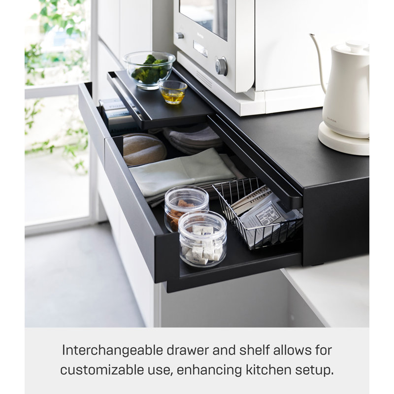 Yamazaki Home Tower Yamazaki Home Under-Appliance, Noir