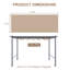 Aoodor Pergola Replacement Canopy-114884132-114884131