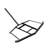 Driveway Drag, 74" Width Tow Behind Drag Harrow, Q235 Steel Driveway Grader-100537362