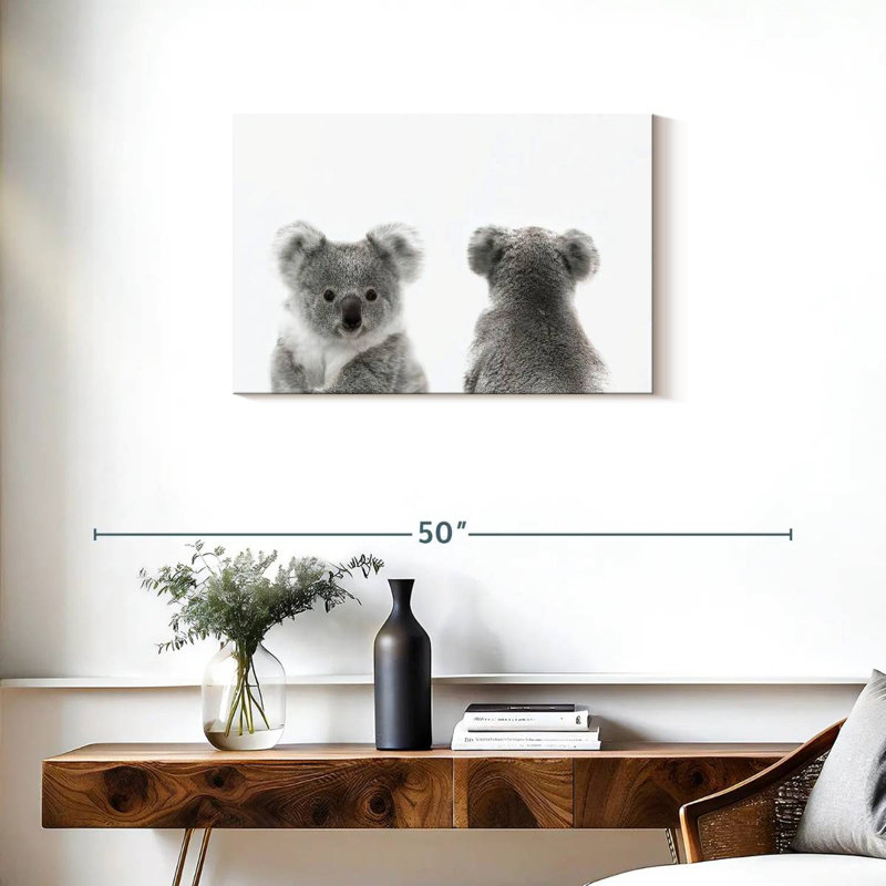 Brampt Koala Front And Back Portrait, 20" H x 30" W