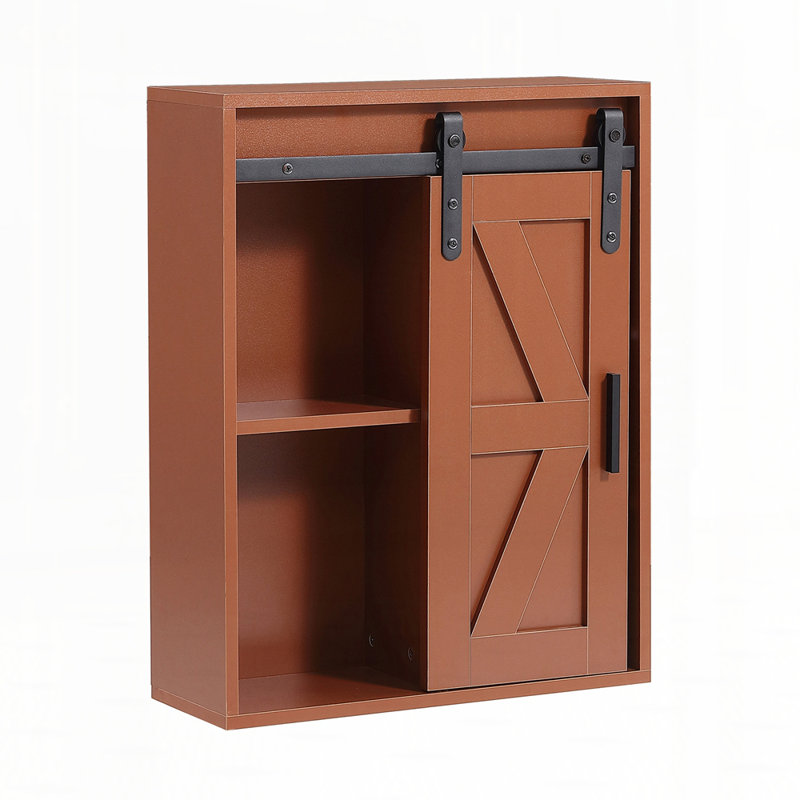 Bathroom Wall Cabinet, Brown