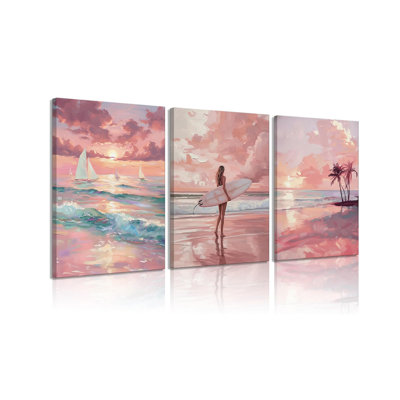 3 Piece Wrapped Canvas Print