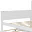 Lit de jour en bois avec tablettes de rangement, lit multifonctionnel avec lit gigogne simple et bureau d'étude-114677832-114677833