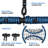 750lbs Spider Web Tree Swing 45 inch with Swivel
