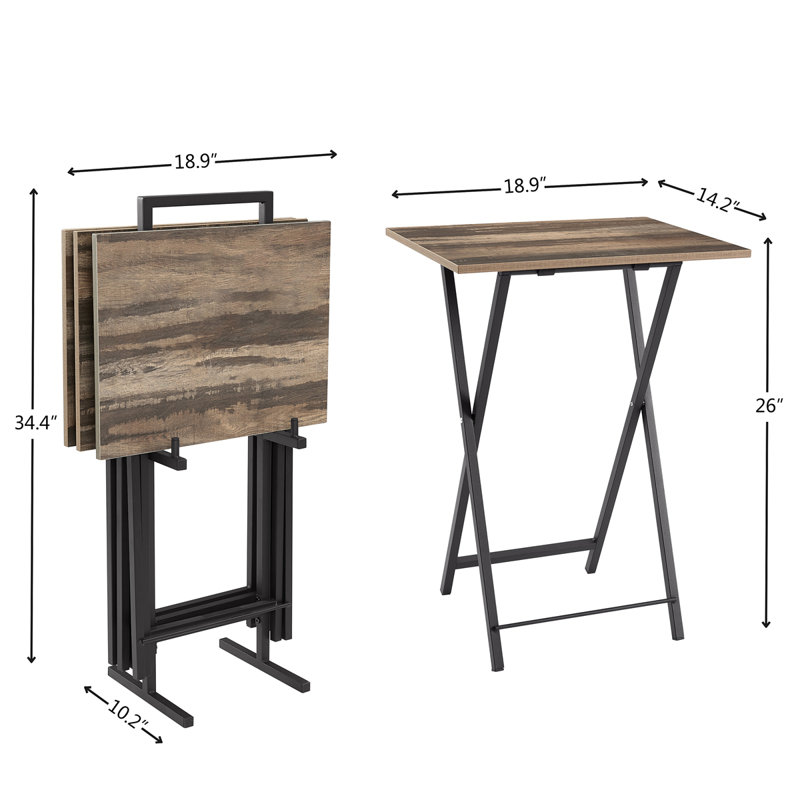 Merlinde 18.99'' Folding Table