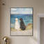 «Dog Perfect pair», toile côtière par Art Remedy-110302930-110302937