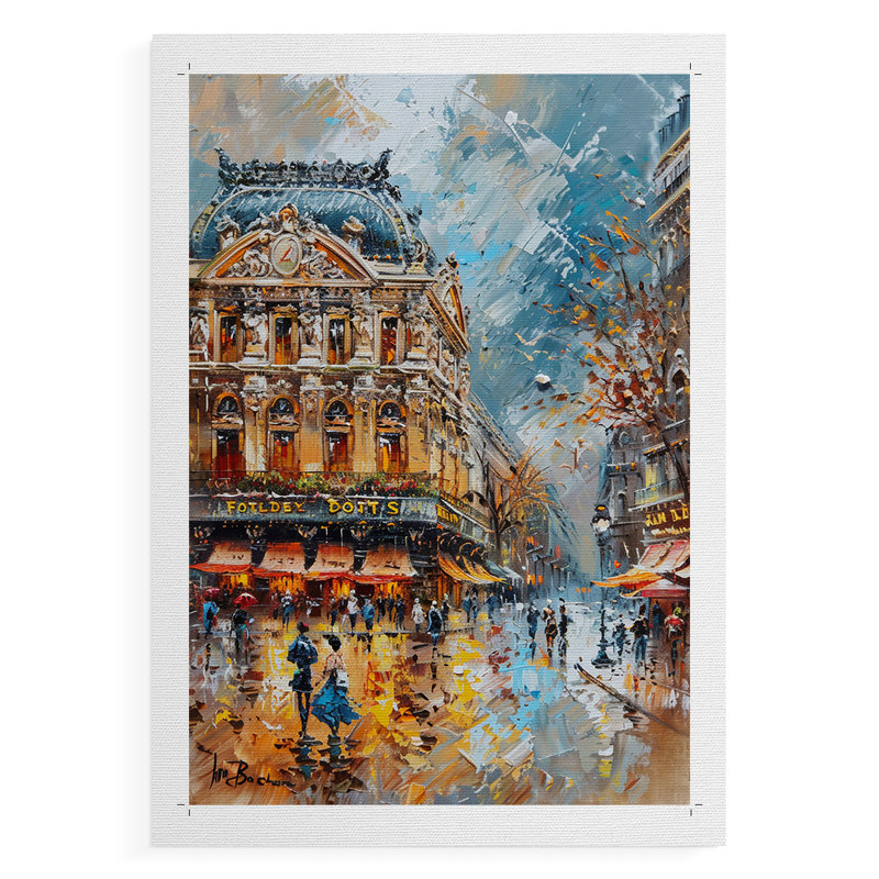 Paysages série CCDXLI - impression sur toile seulement - NON-CADRE, H 36 po x l 24 po