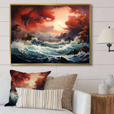 Rosscott Storm Power In Motion II sur impression sur toile