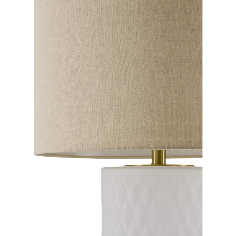 Keidenel Table Lamp, Light Gray
