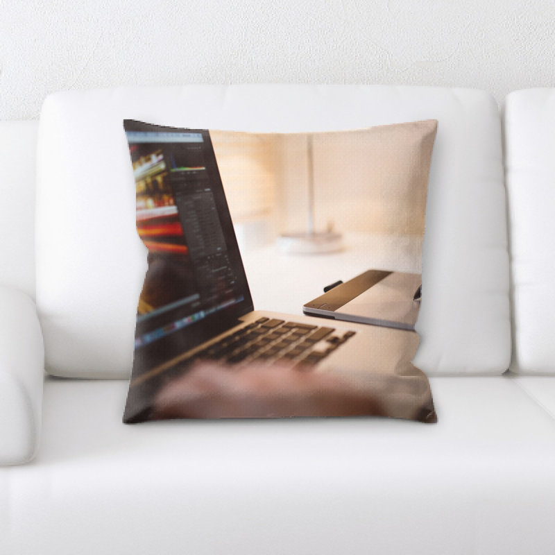 Coussin décoratif computer