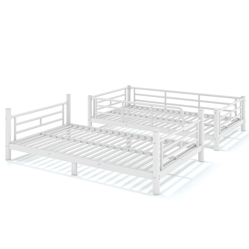 Lits peu encombrants, lit simple TG en métal, convertible moderne pour la maison