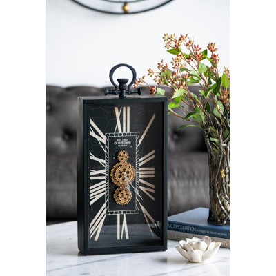 Roman Numeral Electric Tabletop Clock in