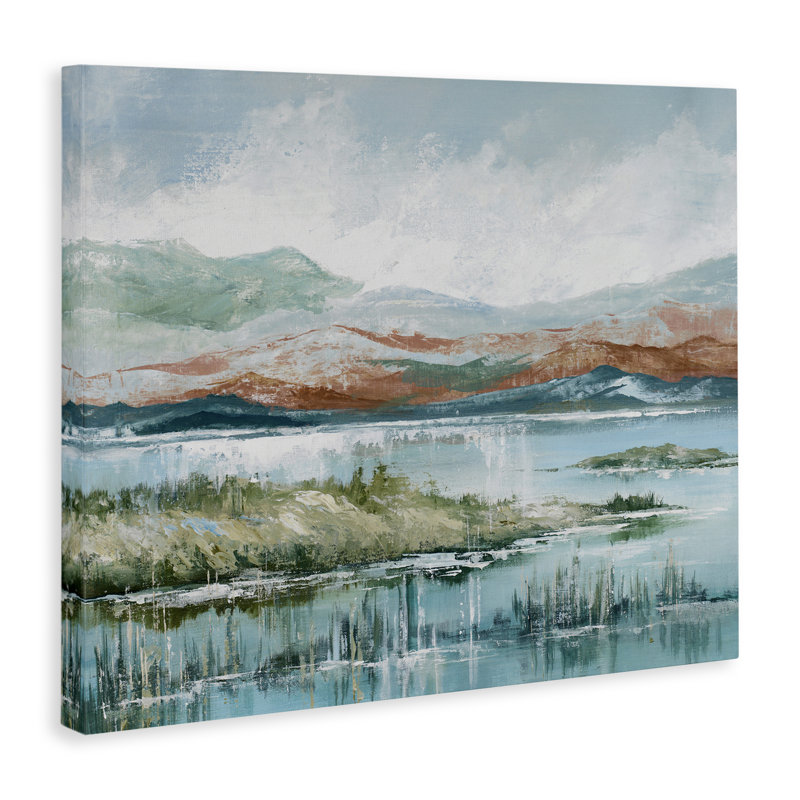 Western Rustic Landscape Canvas Wall Art by Max Maxx, 24" H x 30" W