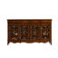 Banc de rangement pour chaussures en bois brun-1674603031