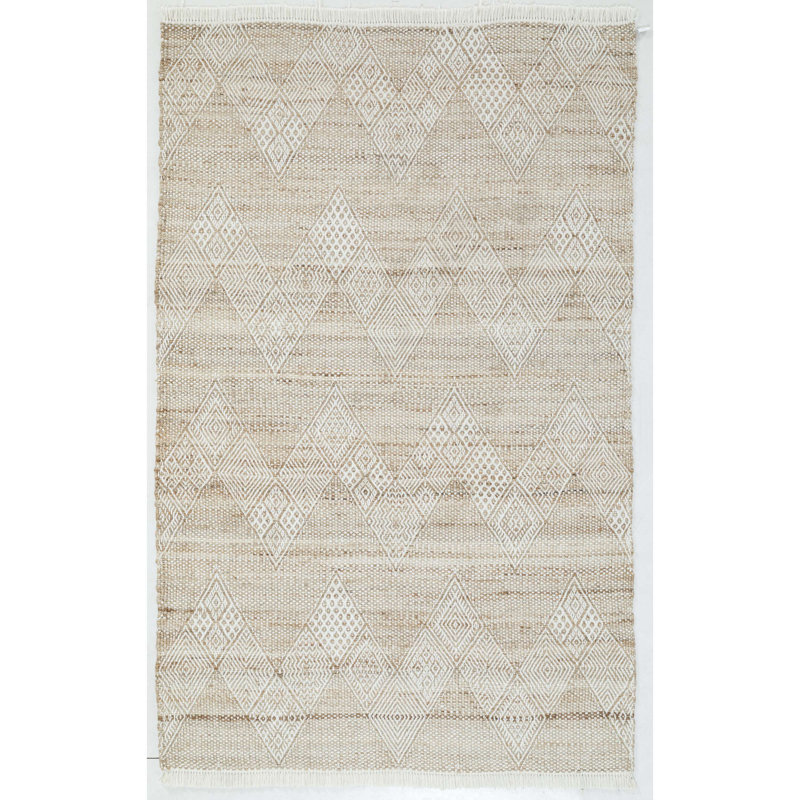 Flatweave Jute Sohail Indoor Area Rug, Rectangle 5' x 8'