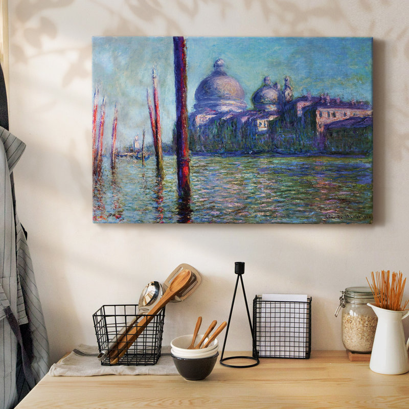 The Grand Canal in Venice, 1908  03-Gallery Wrapped Canvas, 12" H x 18" W