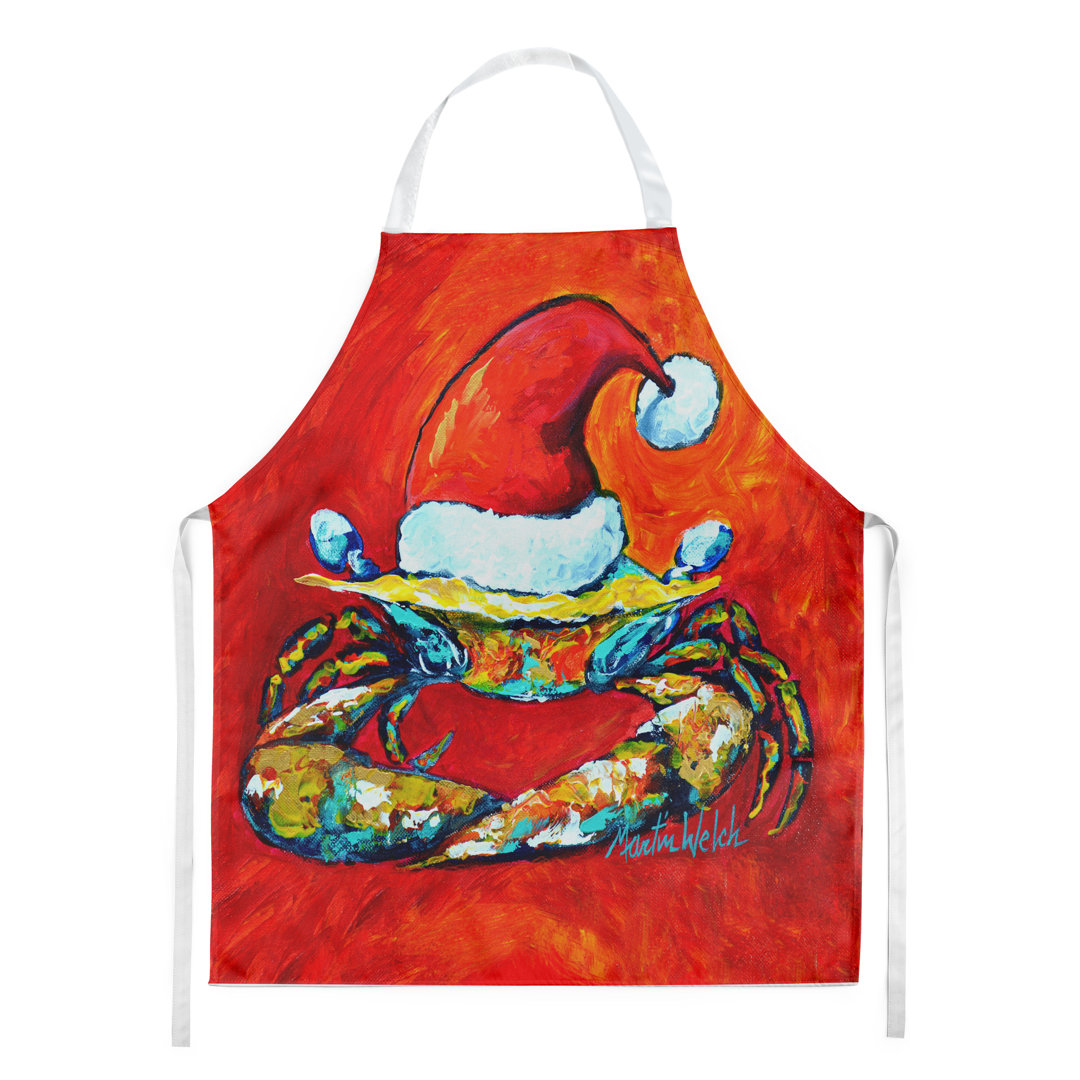 Christmas No Pattern Bib Apron The Holiday Aisle®