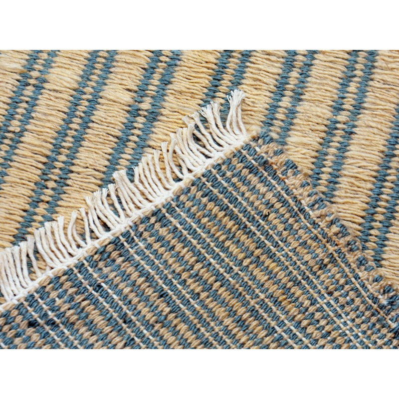 Henton Striped Hand Woven Area Rug, Rectangle 180 x 280cm