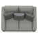 Mornimont 67'' Upholstered Loveseat with Comfort Coil Seating and 3 Included Accent Pillows