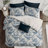Provence Navy/White Standard Cotton Duvet Cover Set-60308545