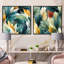 Saya - Ensemble de 2 collages carrés floraux-101846848-101846849