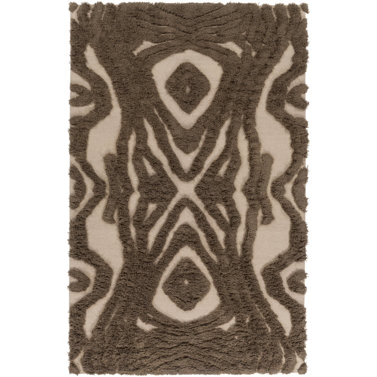 Aubriana Wool Geometric Indoor Rug