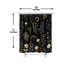 Rideau de douche Dark Golden Line