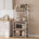 Rustic Walnut/White