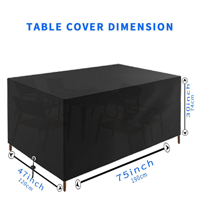 Outdoor Patio Dining Set Cover