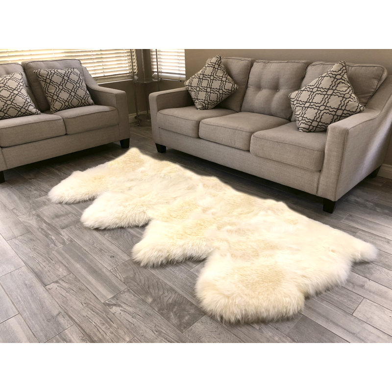 Wick, Somerset Performance Sheepskin Indoor Rug, Novelty 3' x 6'6"