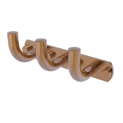 Remi 3 Position Wall Mounted Hook Rack