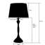 Antibes Candlestick Style Metal Table Lamp-170399342-170399336-170399317
