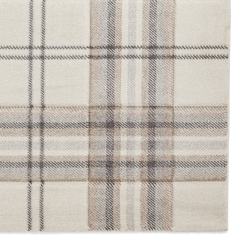 Geometric 160cm X 230cm Area Rug, Natural, Rectangle 160 x 230 cm