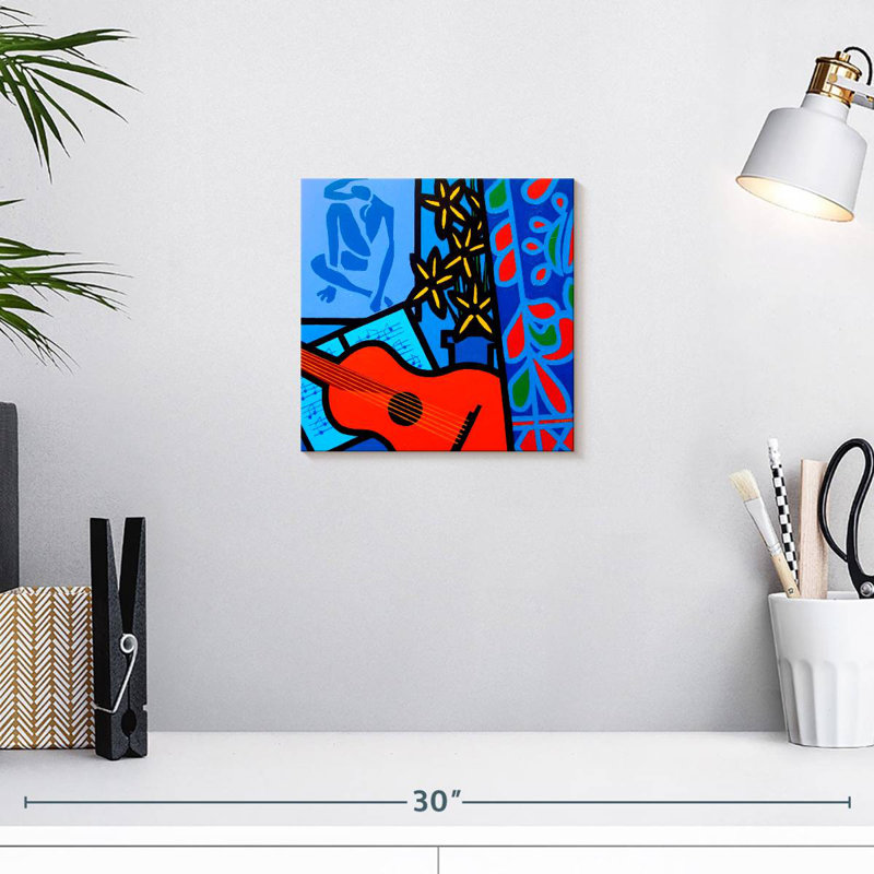 Abarca nature morte avec Matisse II, H 10 pi x l 10 pi