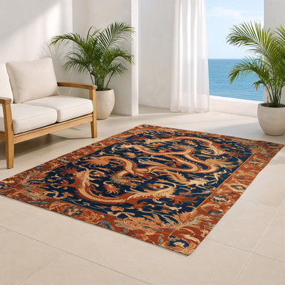 Tapis d'intérieur et d'extérieur brun français